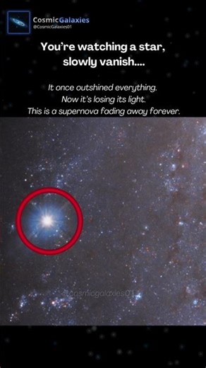 A Star Exploded… Then Disappeared