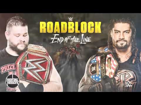 2016: WWE Roadblock: End of the Line Official Theme Song - "A Different Kind of Dynamite" ᴴᴰ