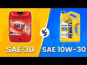 SAE 30 vs SAE 10W-30 - Which Oil Is Right For Your Engine? (Which Should You Use?)