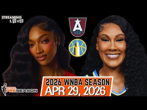 (LIVE) Angel Reese’s Dream Preseason DEBUT | Atlanta Dream vs Chicago Sky WNBA Live Stream