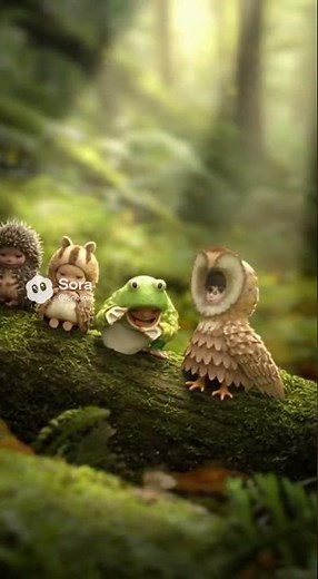 動物に擬態している妖精たち