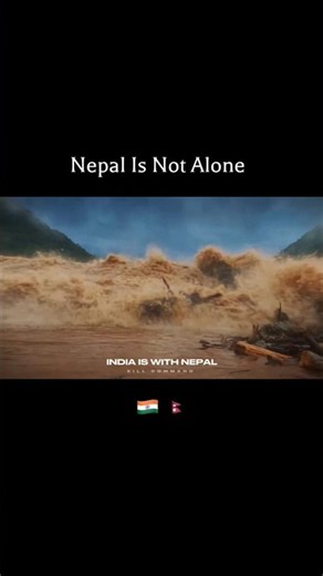 India Is With Nepal | Humanitarian Aid & Army Relief Mission Status 🫡 #indianarmy #shorts #reels