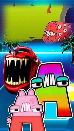 34K views · 210 reactions | Train Eater vs Alphabet Lore vs Alphabet Lore Crazy Tiles Hop Edm Rush #Alphabet #facebookpost #facebookviral #trendingnow #reelsfypシ | Hip Hop Gamer | Facebook