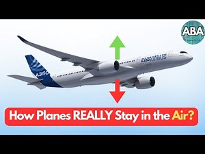 How Do Airplanes Fly? The Science Explained Simply! Why They Don’t Fall!