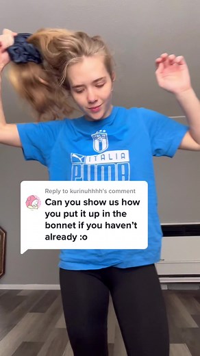 Replying to @kurinuhhhh how I put on a bonnet as someone with long wavy hair 🫶 @humbleglow ⬅️ where my bonnet is from (double-lined silk with ties😊)