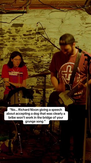 This song is called Checkers #grunge #punk #richardnixon #checkers