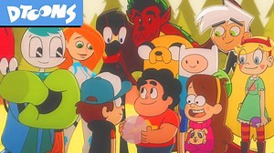Steven Universe, the Gravity Falls Kids, Kim Possible and More Join Forces in This Epic Crossover Video