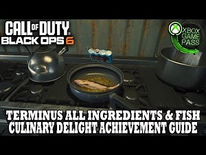COD Black Ops 6 Zombies | Terminus Fish Easter Egg Guide | Culinary Delight Achievement