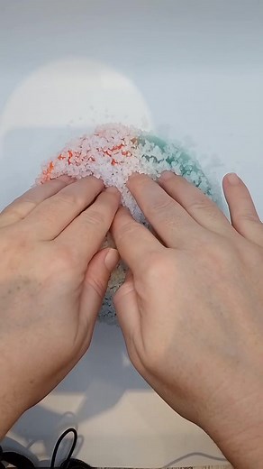 slime asmr #relaxing #pourtoi #foryou #satisfaction #satisfying #asmr #slime #color #etrangementsatisfaisant #follome
