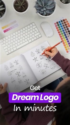 Get Your Dream Logo in Minutes with Logowiz #logomaker #logo #design #shorts
