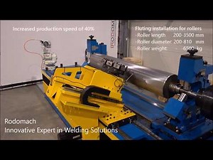 DPT / Rodomach CNC Fluting Machine