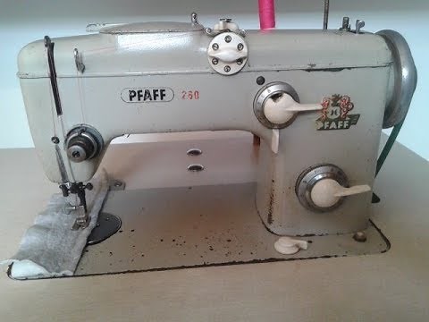 PFAFF 260, robot pegado, maquina de coser sewing machine