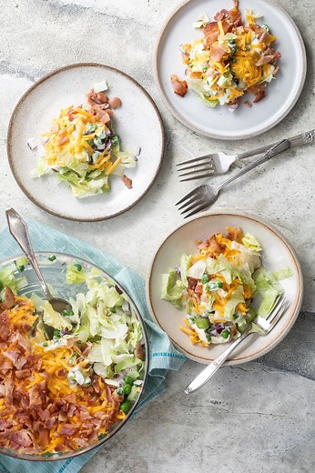 260K views · 1.7K reactions | 綾 This easy Seven Layer Salad is a fun blast from the past that adds scrumptious nostalgia to any party or gathering. | Culinary Hill | Facebook