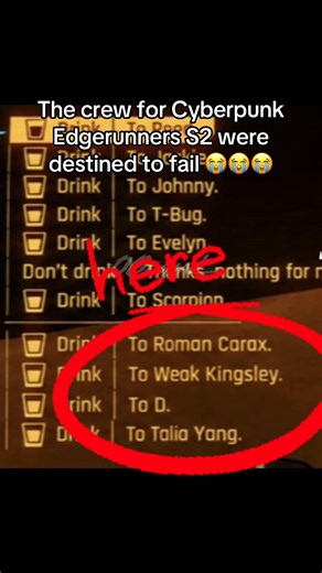 Cyberpunk Edgerunners Season 2 is gonna be an absolute destruction zone 😭😭😭 they were cooked from the start.. #cyberpunk2077 #cyberpunkedgerunners #cyberpunk #xybca