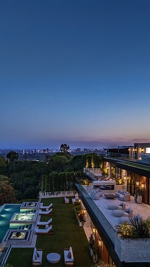 Luxury Listings on Instagram: "SERENITY — a one-of-a-kind estate that truly lived up to its name. Perched on Donhill Drive in the heart of Beverly Hills, this chic 6-bedroom, 8-bathroom modern retreat offers sleek design, lush indoor-outdoor flow, and prime proximity to world-class shopping and dining. Sold by: @shaunasellshomes, @tomer.fridman, Branden Williams, @stuartvetterick Designed and built by: @ramtin_ray_nosrati Congratulations on this massive deal!"