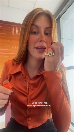 Retoque Para Reunião ✨