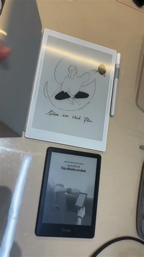 Supernote Manta vs Kindle Paperwhite