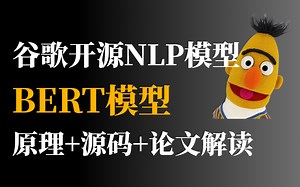 基于论文的BERT模型从零精讲，原理+源码解读，实战中文情感分析与中文命名实体识别，10时候带你完全吃透BERT模型！