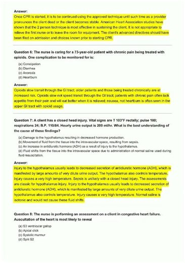 NCLEX 2026 🧠⚙️ Physiological Adaptation & Homeostasis Practice (High-Yield Q&A)