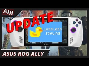 Lossless Scaling Just Got A HUGE Update For The ROG ALLY! This One Is Impressive!
