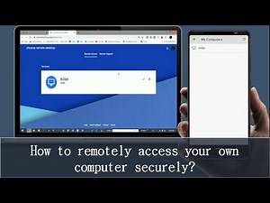 Remotely Connect Your Friends PC using Chrome Remote Desktop