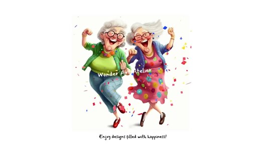 Funny Old Ladies Clipart PNG. Dancing Couples, Grumpy Grandma, and Sleepy Mom. Instant Download. - Etsy