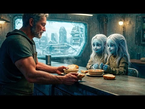 He Fed Two Orphan Girls a Warm Meal—10 Years Later, a Luxury Spaceship Appeared at His Door | HFY