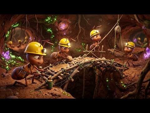 This Tiny Ant Team Built a Bridge Over a Giant Void