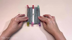 35K views · 99 reactions | Easy Diy Mini Zipper Pouch Sewing Tutorial | ตอนที่ 10 | P&K Handmade | Facebook