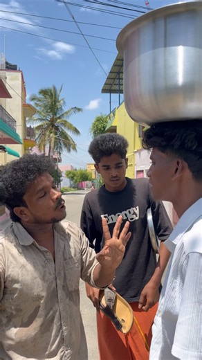 Shiva Kumar on Instagram: "Idiyappam ..👀part -2🔭..💯twist comedy..🙏🏻🤣🤣 ..#tamil #comedy #shivaentertainer03"