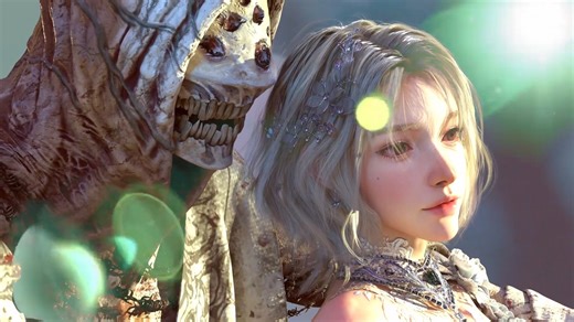 7.9K views · 105 reactions | Soohyeon Kim presented a stunning summoner and a monster who loves her. See the scene in detail: https://80.lv/articles/beautiful-summoner-scary-monster-who-loves-her | 80 Level | Facebook