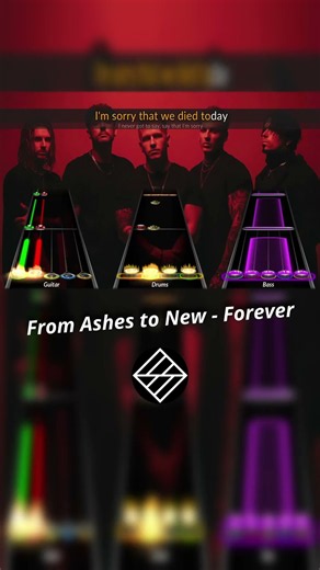 From Ashes to New - Forever (Clone Hero Chart Preview)