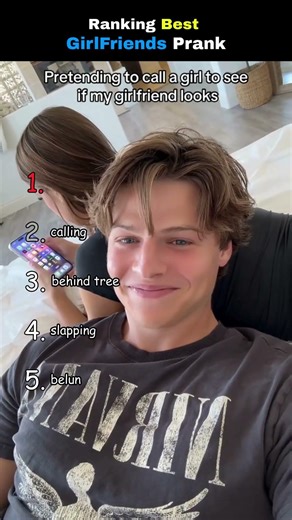 Ranking Best GirlFriends Prank 😂 #trendingshorts #viralshorts #foryou #shorts