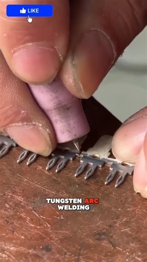 TIG Welding of Small Metal Pieces