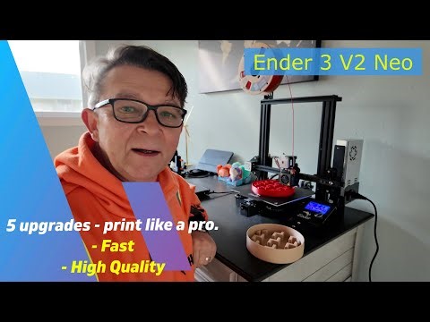Ender 3 Neo Upgrades - HIGH SPEED and HIGH QUALITY