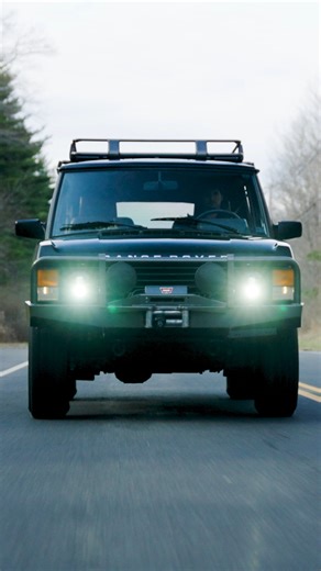 Legacy Overland on Instagram: "1993 Range Rover Classic LS3 | Project Specter | Legacy Overland There’s no substitute for raw power and this truck now has plenty. We pulled the old engine and dropped in a modern LS3 paired to a 6L80 transmission. Mated, wired, mounted, and made to work with the original dashboard and shifter. A aluminum high-performance radiator and slim fans keep it cool, while a custom fuel system and stainless dual exhaust let it breathe. To handle the power, we rebuilt the t
