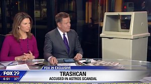 Philly news station airs bizarre interview with alleged Astros trash can