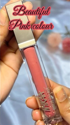 Nykka cosmetics liquid lipstick 💄🩷 #trending #shorts #lipstick #makeup