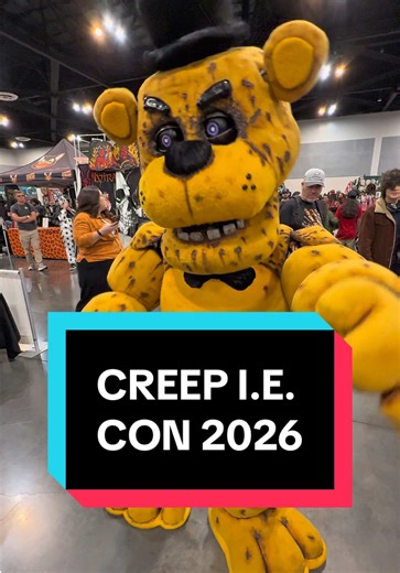 CREEP I.E. CON 2026 WAS AWESOME #creepiecon #creepiecon2026 #horrorconvention #horrortok #scream