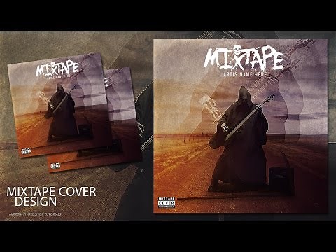 Designing a Mixtape Cover Grunge And Crosshatch Filter In Photoshop