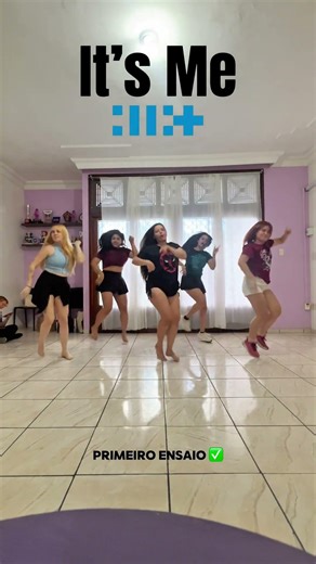 Showing you our first rehearsal of Illit's 'It's Me' 🩷 #itsme #illit