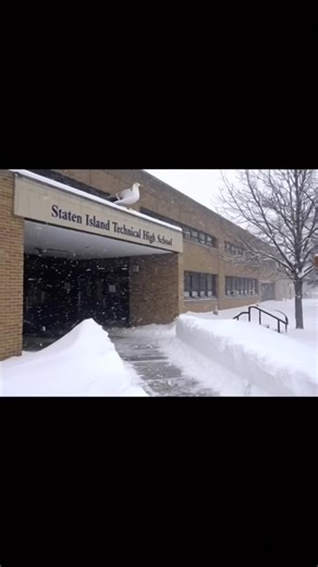 Staten Island High School Mascots Unite on Snow Day