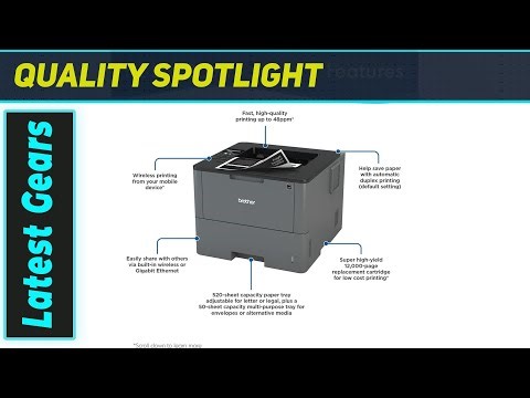 Brother HL-L6200DW: The Unstoppable Office Printer!