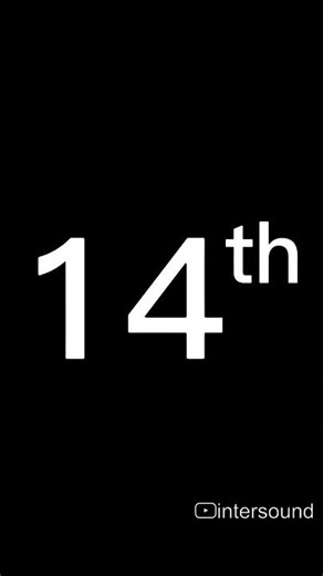English Number 14th #quiz #counting #learning
