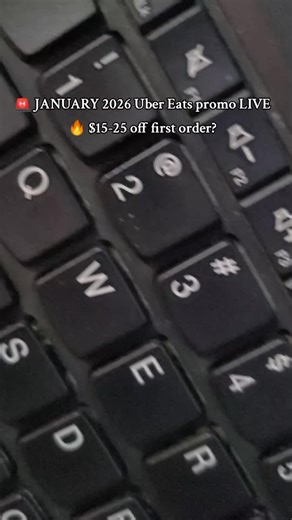 Full January 2026 Uber Eats promo details code in my pinned video 🔥 #fyp #ubereats #cheapeats #foodtiktok #foodtok