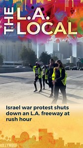 On today’s L.A. Local: KNX News’ Margaret Carrero was on the ground when protesters calling for a ceasefire in the Israel-Hamas war shut down the 110 freeway. Plus, we talk to Mayor Karen Bass about the impact of the demonstration, and what might happen to the dozens arrested. LISTEN: https://omny.fm/shows/knx-all-local/israel-war-protest-shuts-down-an-l-a-freeway-at-ru | KNX News 97.1 FM