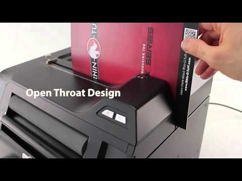 Rhin-O-Tuff 3000 Electric Coil Binding Machine with Inserter and Crimper