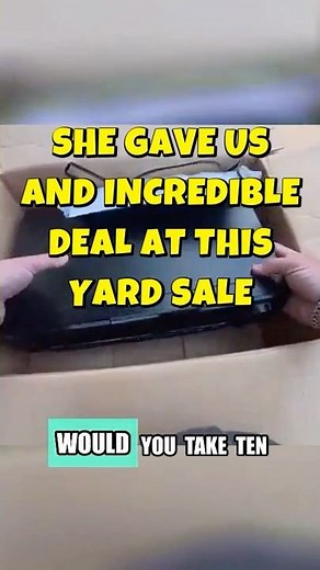 INCREDIBLE $10 FIND AT A LOCAL YARD SALE!