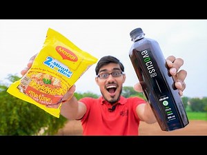 Making Maggie with Black Water | काले पानी से कैसी मैगी बनेगी? Boiling Black Water