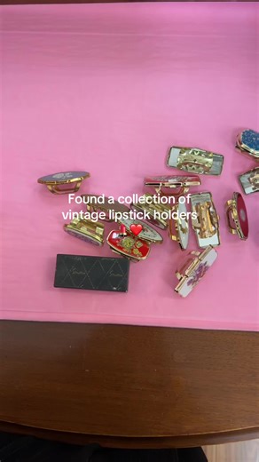 Explore the Glamour of Vintage Lipstick Holders - Perfect Accessories for Nostalgic Fashionistas!